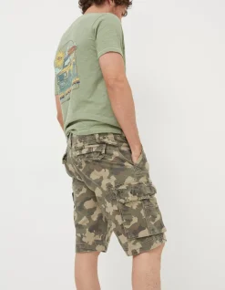 FatFace Breakyard Camo Cargo Shorts|Men Shorts