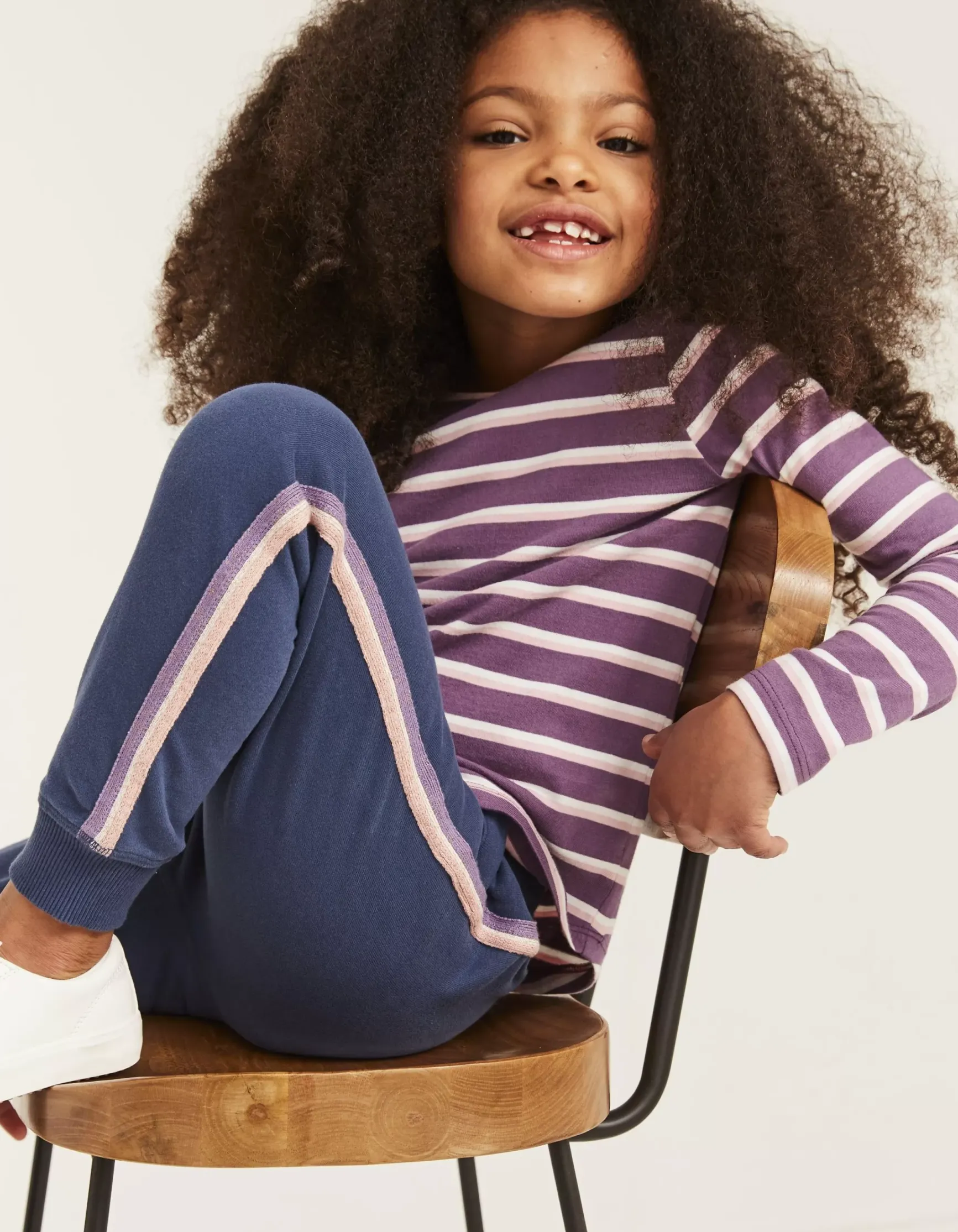 FatFace Breton T-Shirt|Girls View All