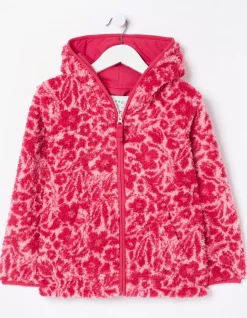 FatFace Bright Blooms Zip Through Fleece|Girls View All