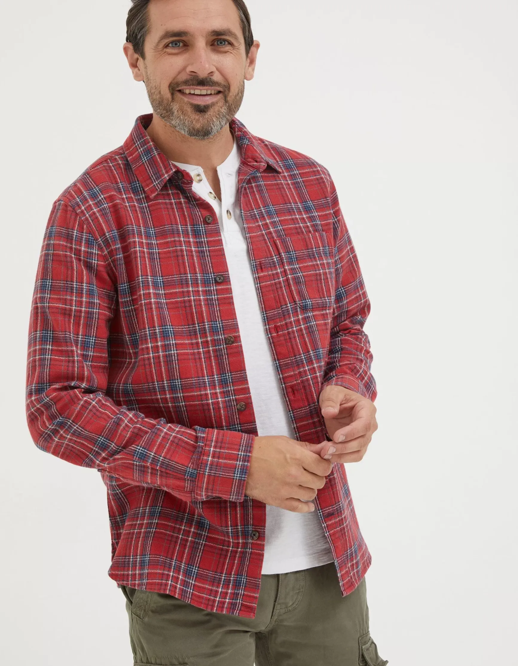 FatFace Broadfield Check Shirt|Men Shirts