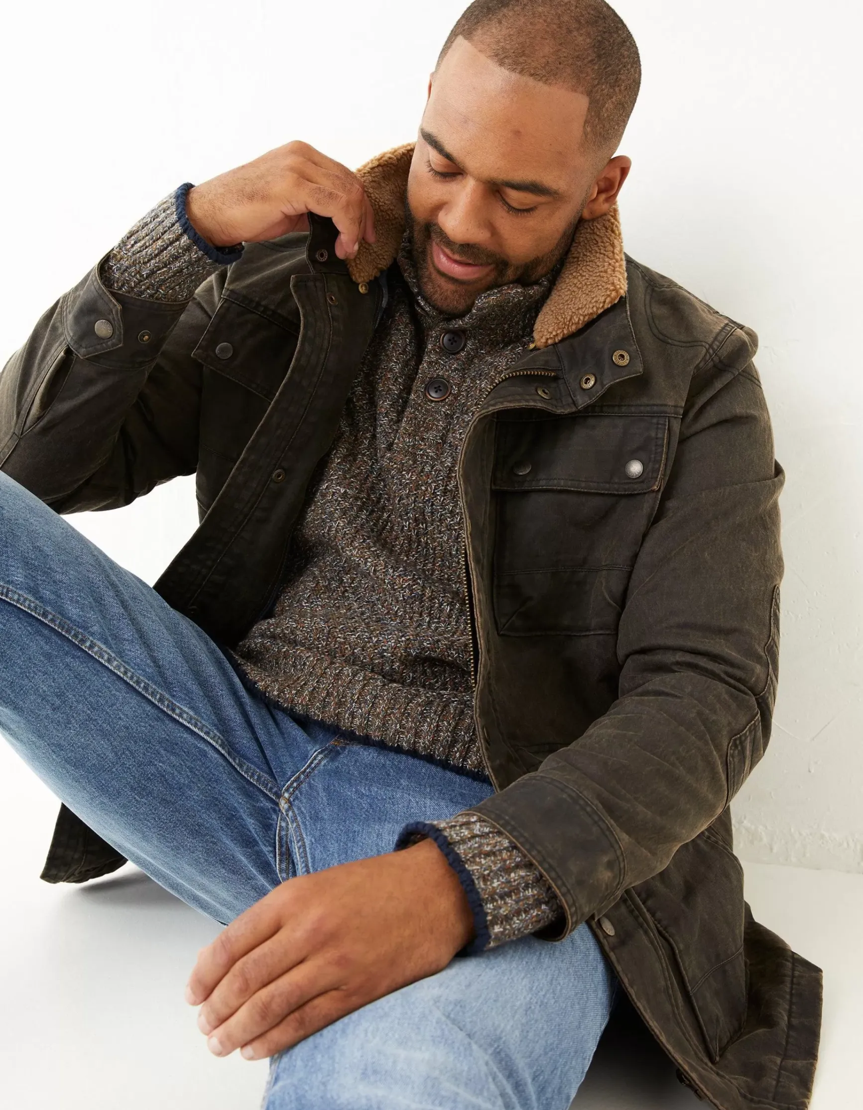 FatFace Broadsands Four Pocket Jacket|Men Coats & Jackets