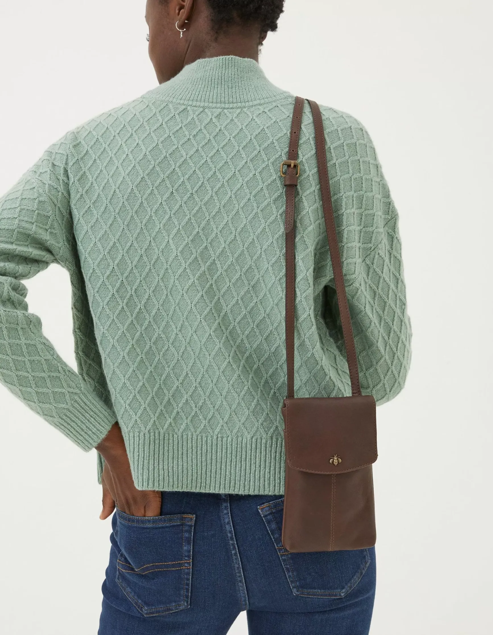 FatFace Bronte Bee Phone Bag|Women View All