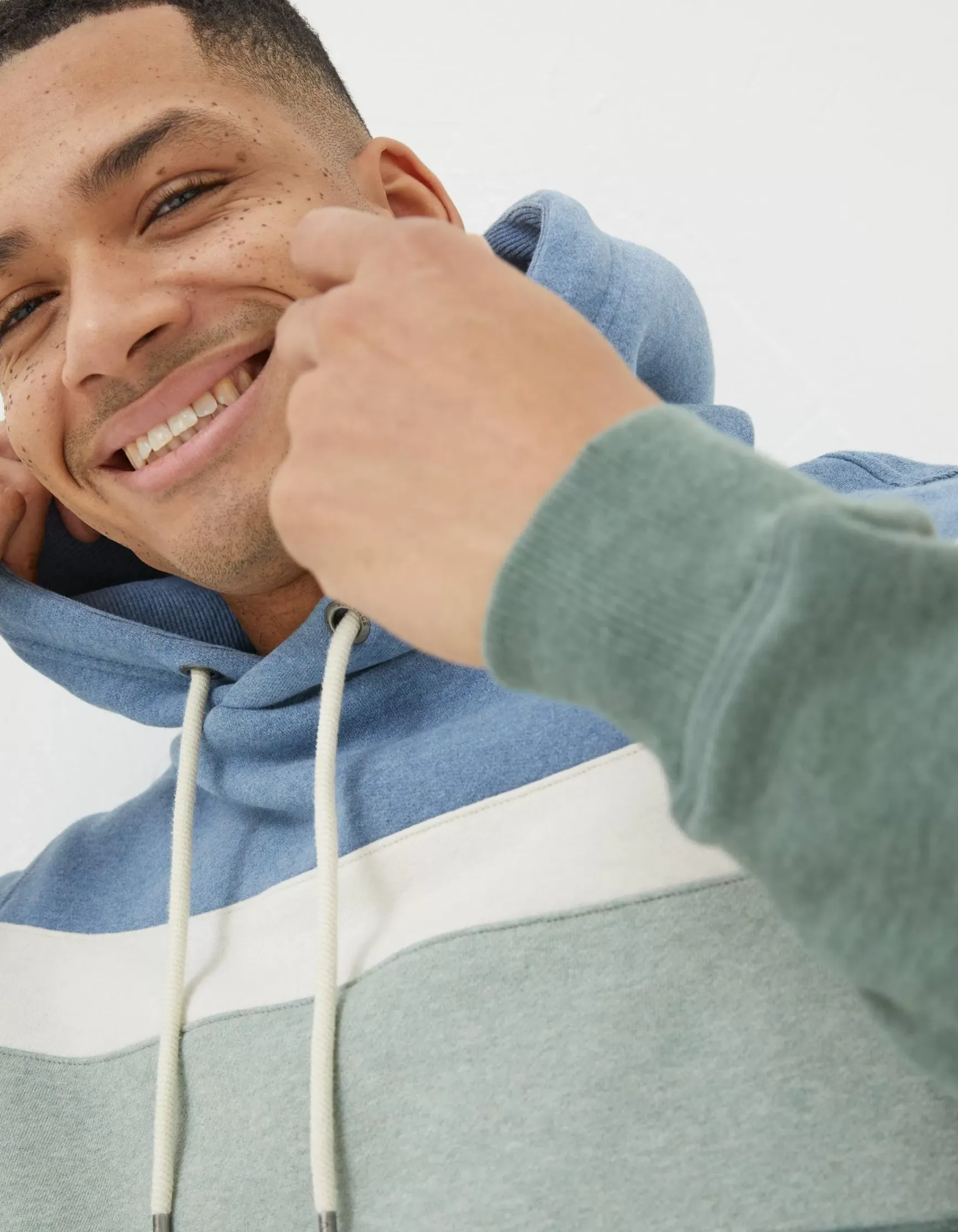 FatFace Brooke Cut And Sew Hoodie|Men View All