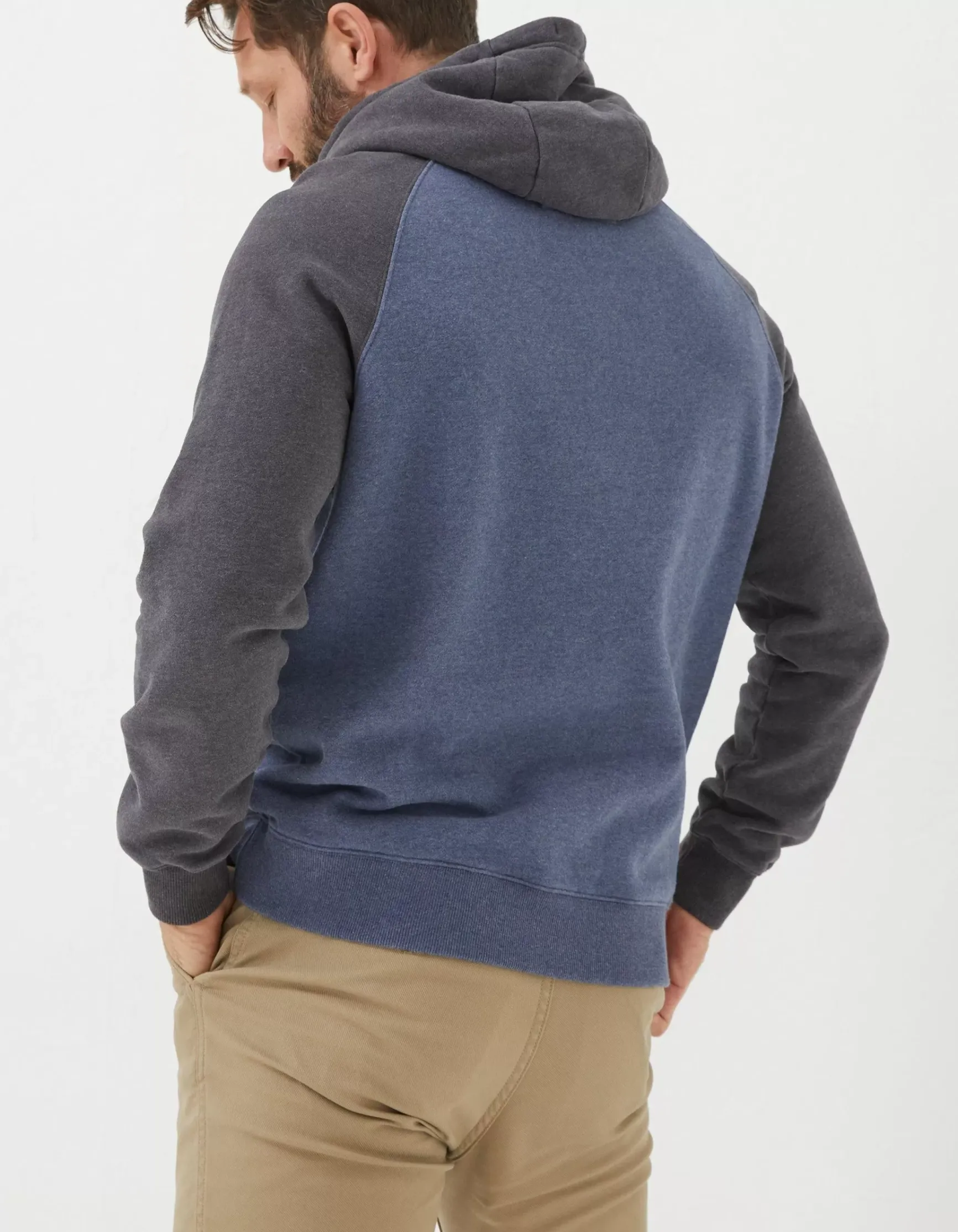 FatFace Brooke Cut And Sew Hoodie|Men Sweatshirts & Hoodies
