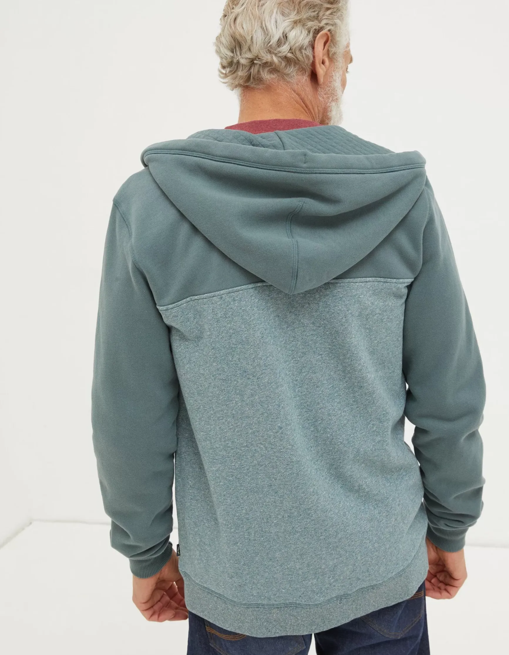 FatFace Brooke Cut And Sew Zip Through|Men Sweatshirts & Hoodies
