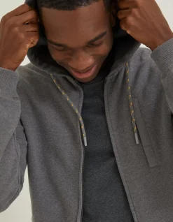 FatFace Brooke Zip Through Hoodie|Men Sweatshirts & Hoodies