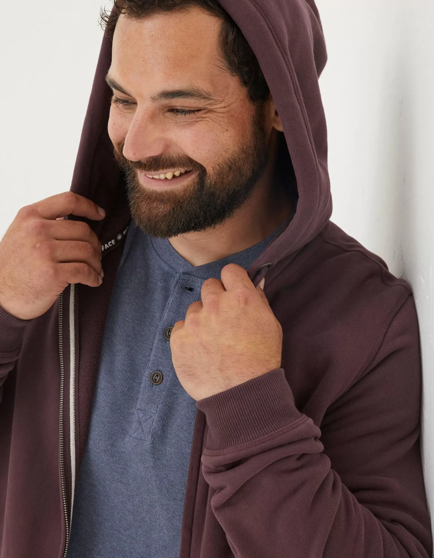 FatFace Brooke Zip Through Hoodie|Men Sweatshirts & Hoodies