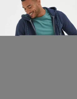 FatFace Brooke Zip Through Hoodie|Men Nightwear & Pyjamas