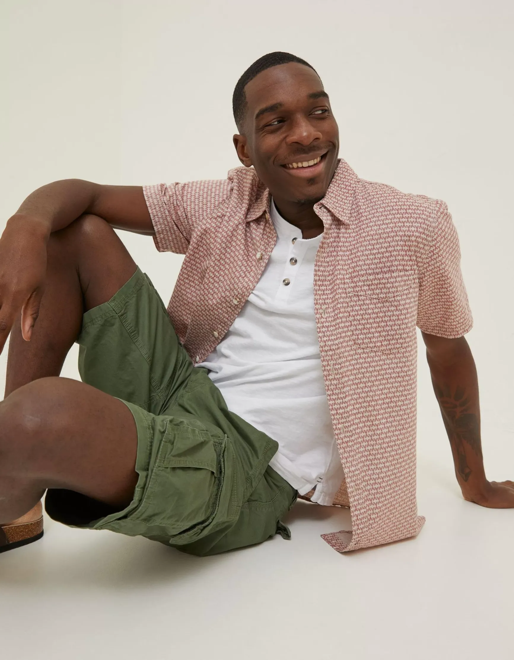 FatFace Bude Lightweight Cargo Shorts|Men Shorts