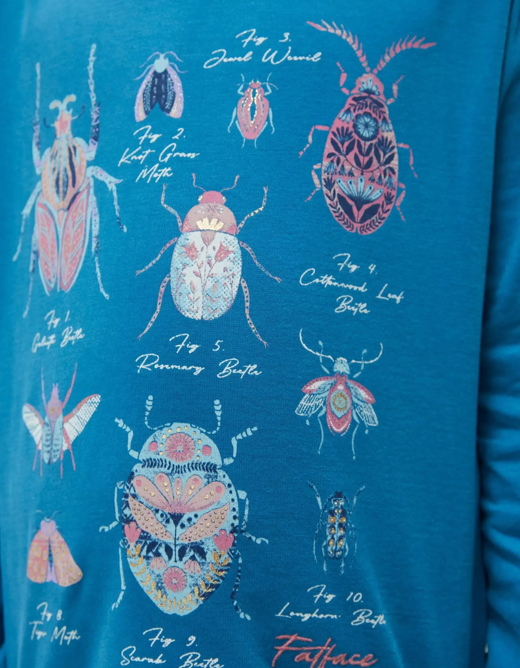 FatFace Bug Graphic Jersey T-Shirt|Girls View All