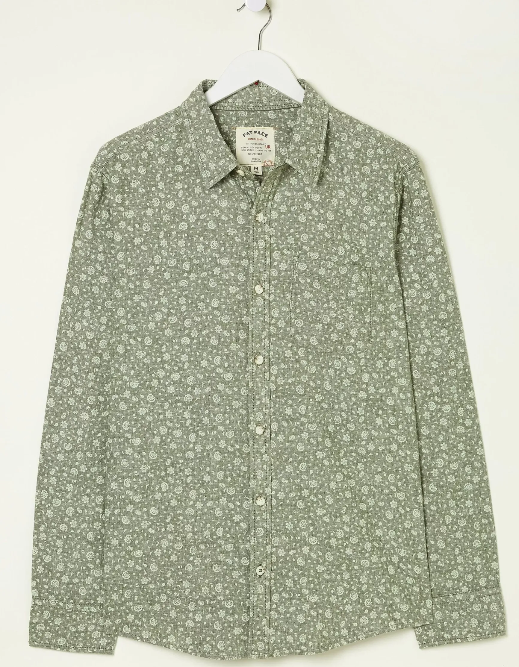 FatFace Bugle Floral Print Shirt|Men Shirts