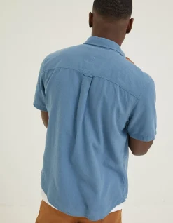 FatFace Bugle Linen Cotton Shirt|Men Shirts