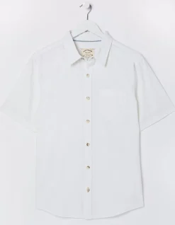 FatFace Bugle Linen Cotton Shirt|Men Shirts