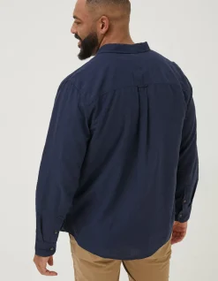 FatFace Bugle Linen Cotton Shirt|Men Shirts