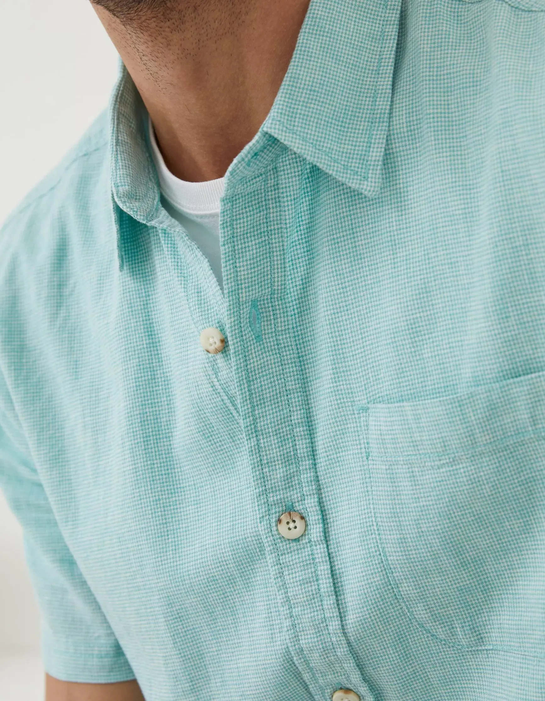 FatFace Bugle Micro Check Shirt|Men Shirts