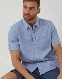 FatFace Bugle Micro Check Shirt|Men Shirts