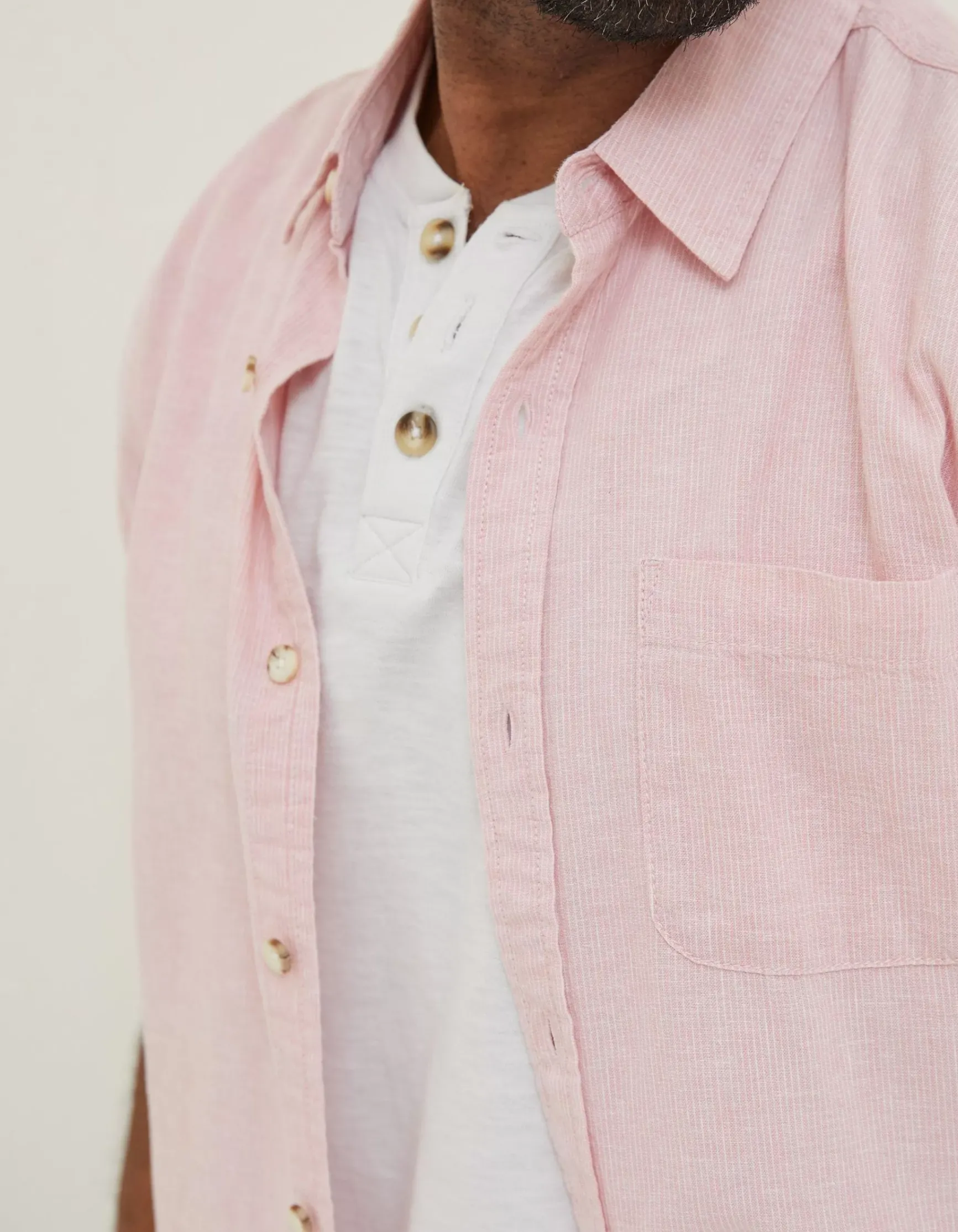 FatFace Bugle Micro Stripe Shirt|Men Shirts