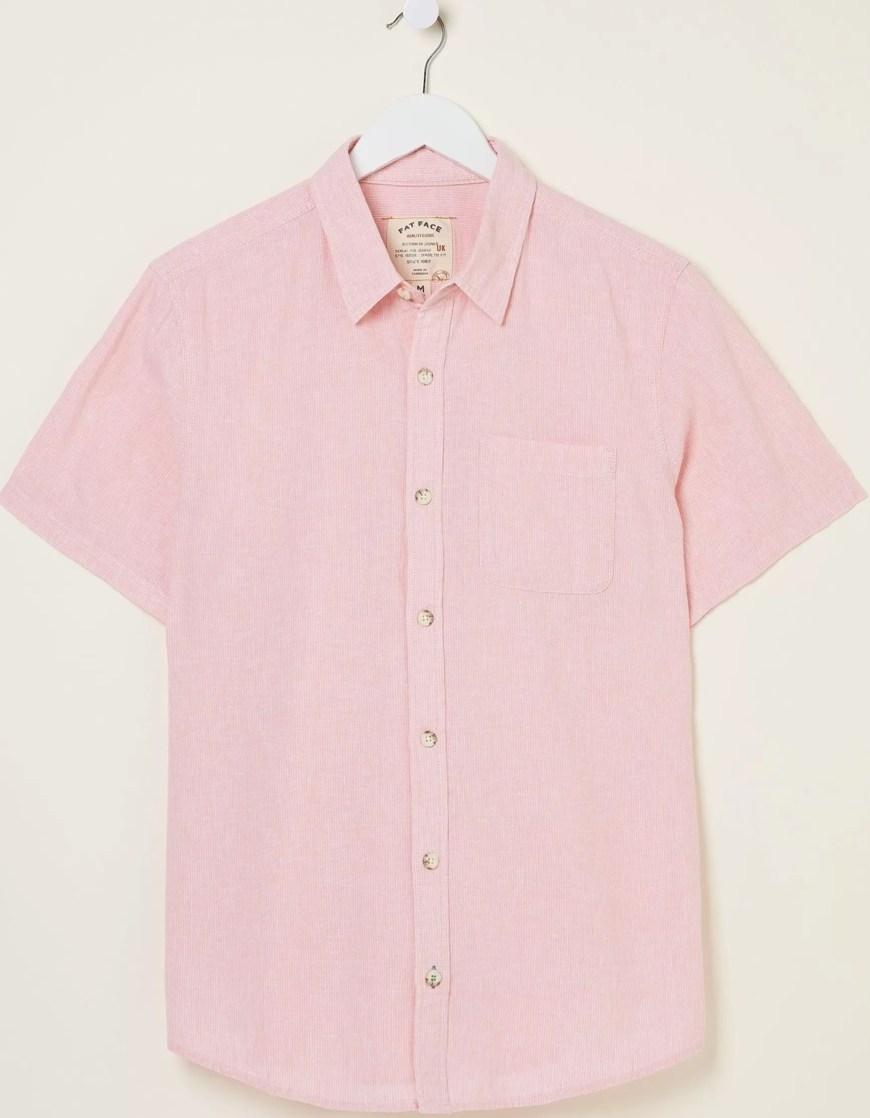 FatFace Bugle Micro Stripe Shirt|Men Shirts