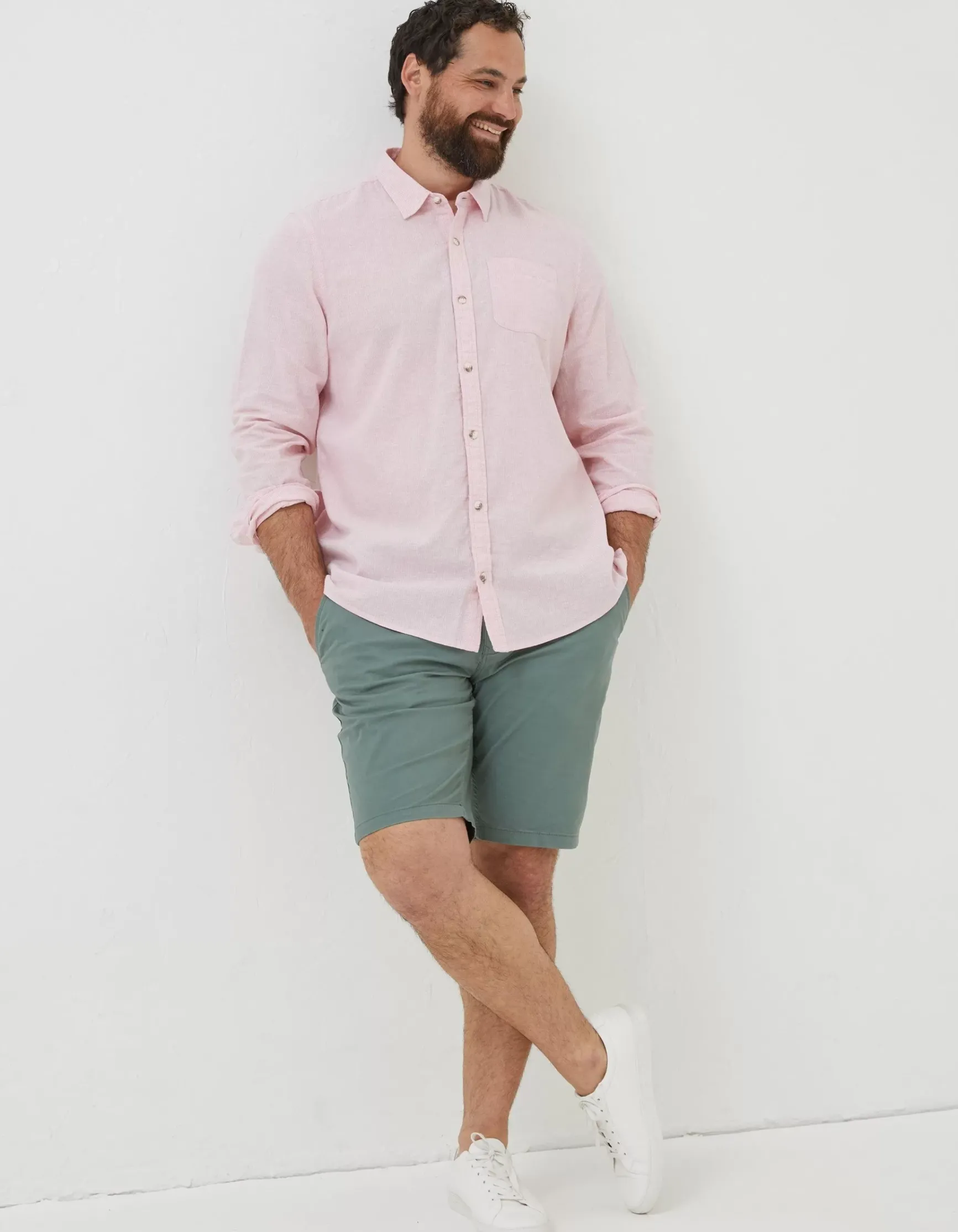 FatFace Bugle Micro Stripe Shirt|Men Shirts