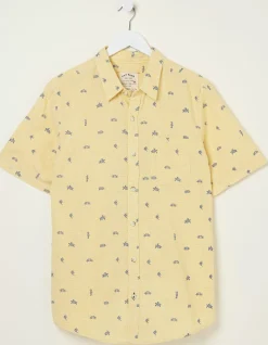 FatFace Bugle Turtle Print Shirt|Men Shirts