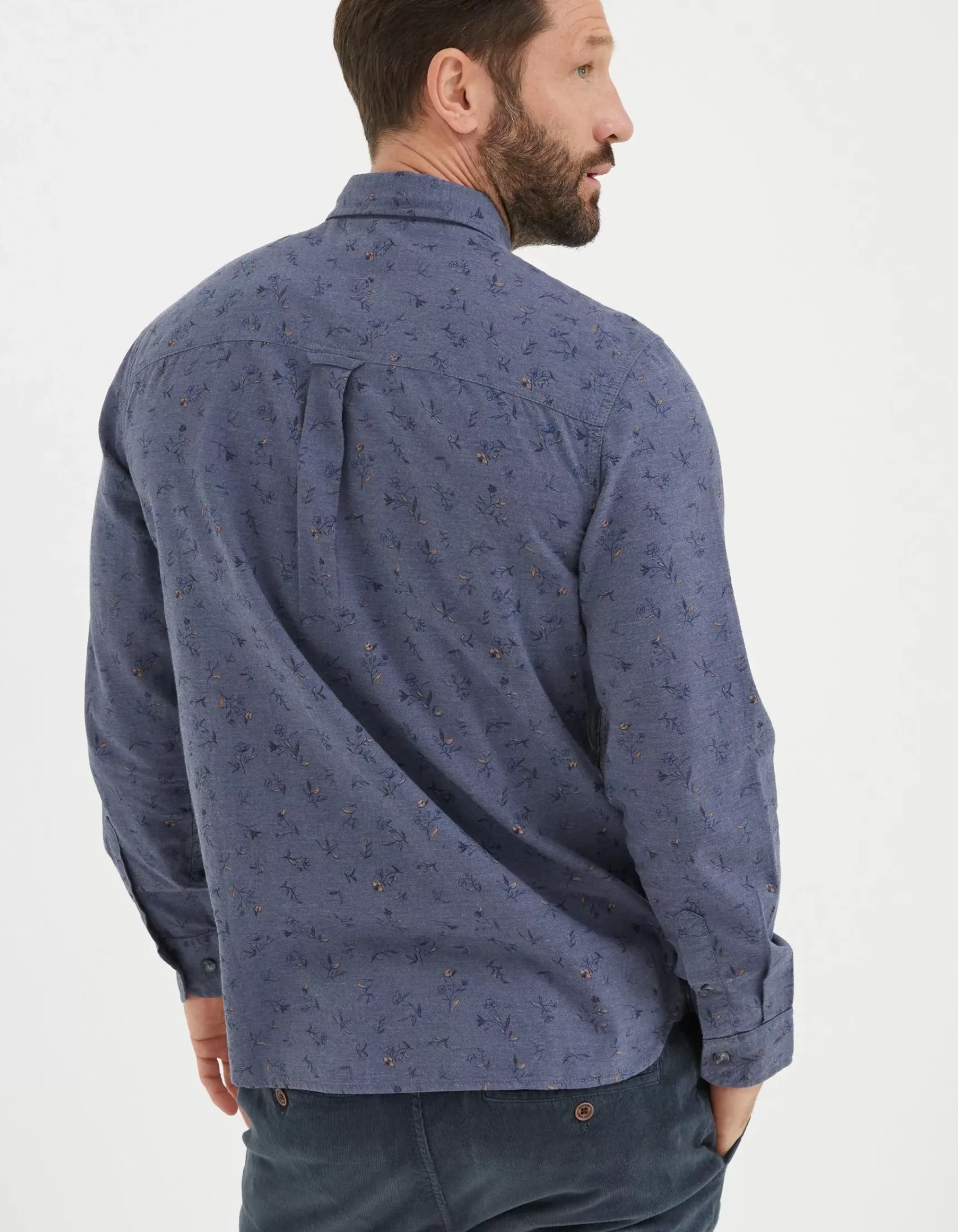 FatFace Burgess Floral Print Shirt|Men Shirts