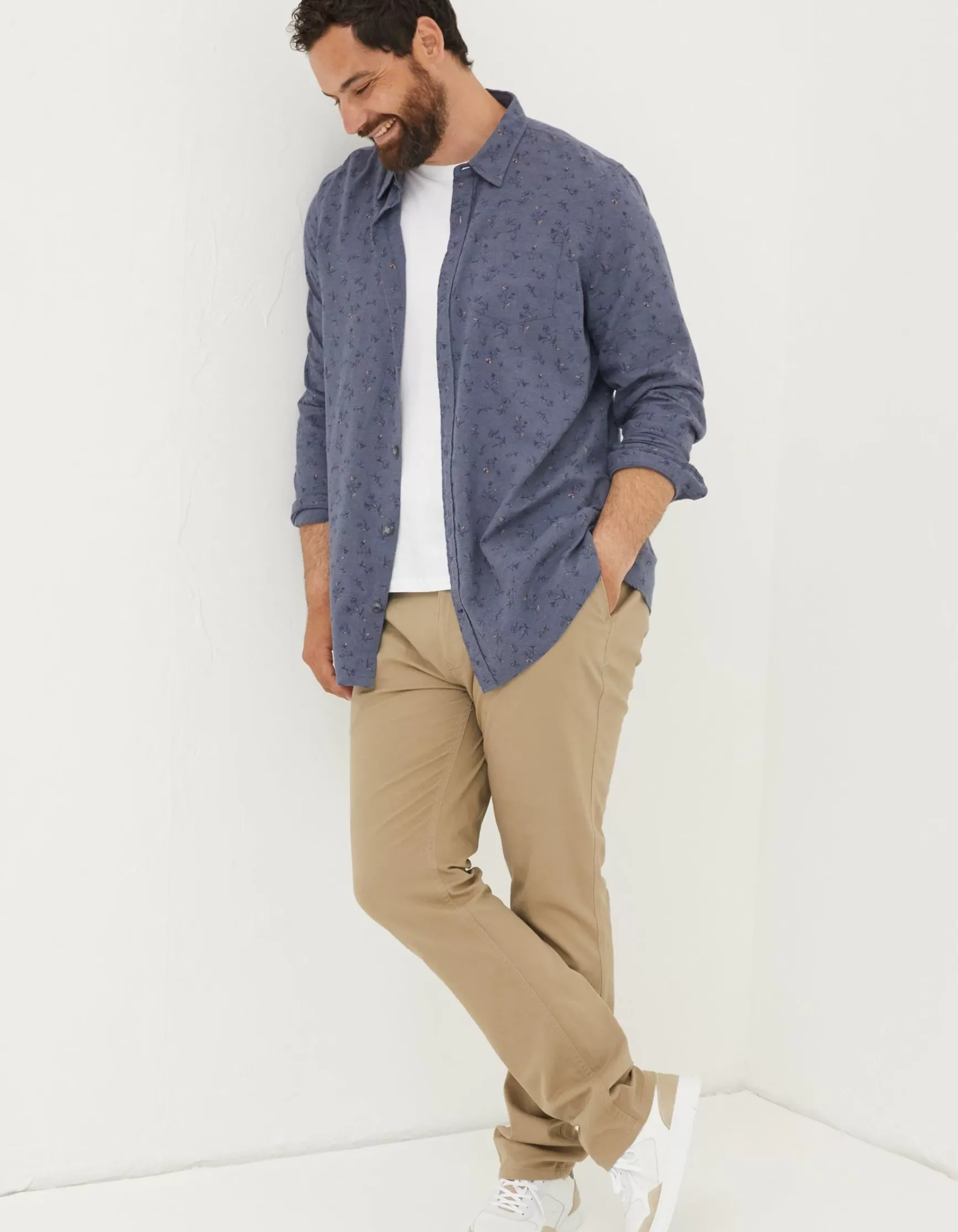 FatFace Burgess Floral Print Shirt|Men Shirts