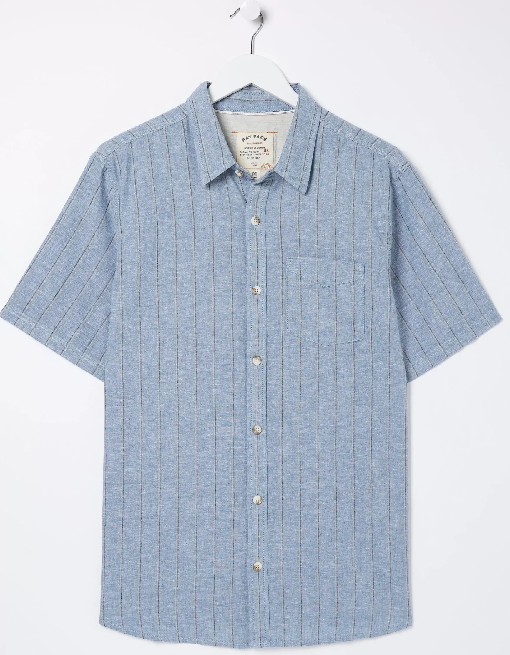 FatFace Burton Stripe Shirt|Men Shirts