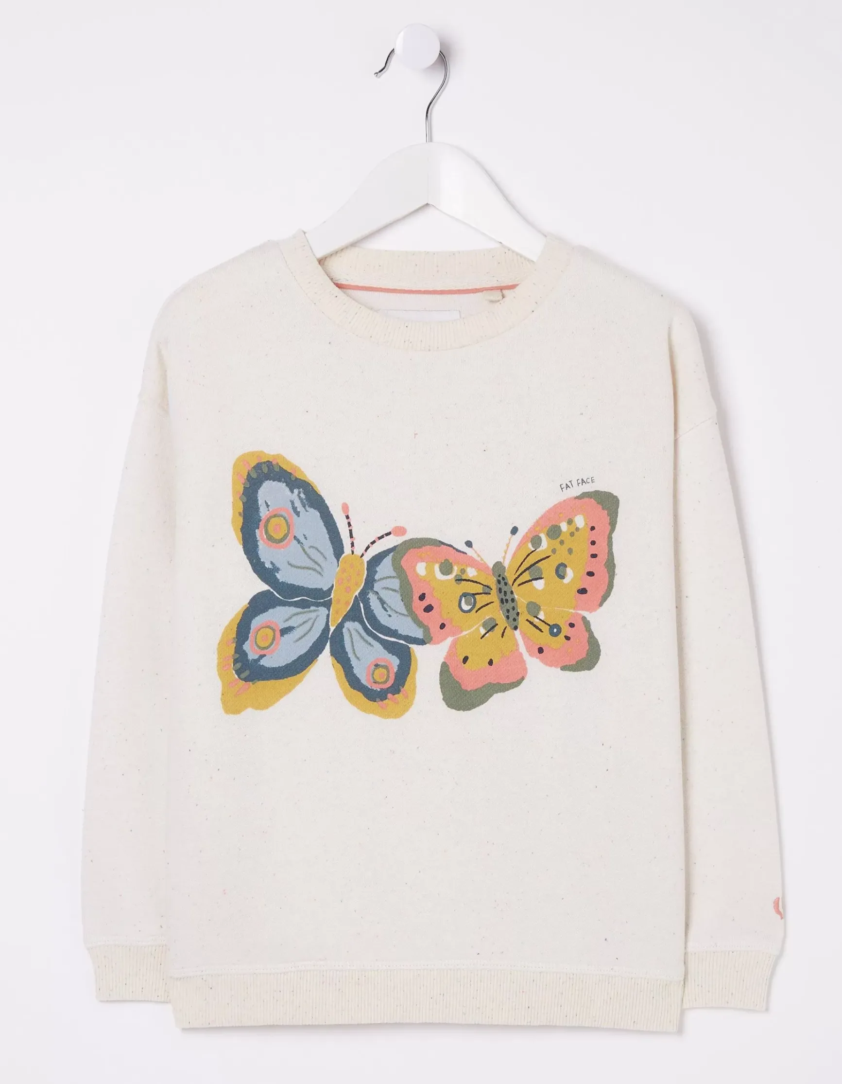 FatFace Butterfly Sweatshirt|Girls Sweatshirts & Hoodies