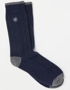 FatFace Cable Merino Socks|Men View All