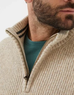 FatFace Calder Half Neck Jumper|Men Knitwear