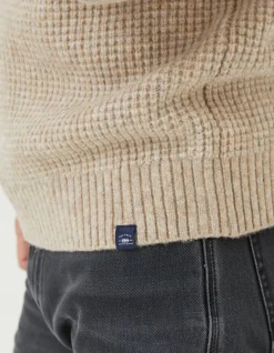 FatFace Calder Half Neck Jumper|Men Knitwear