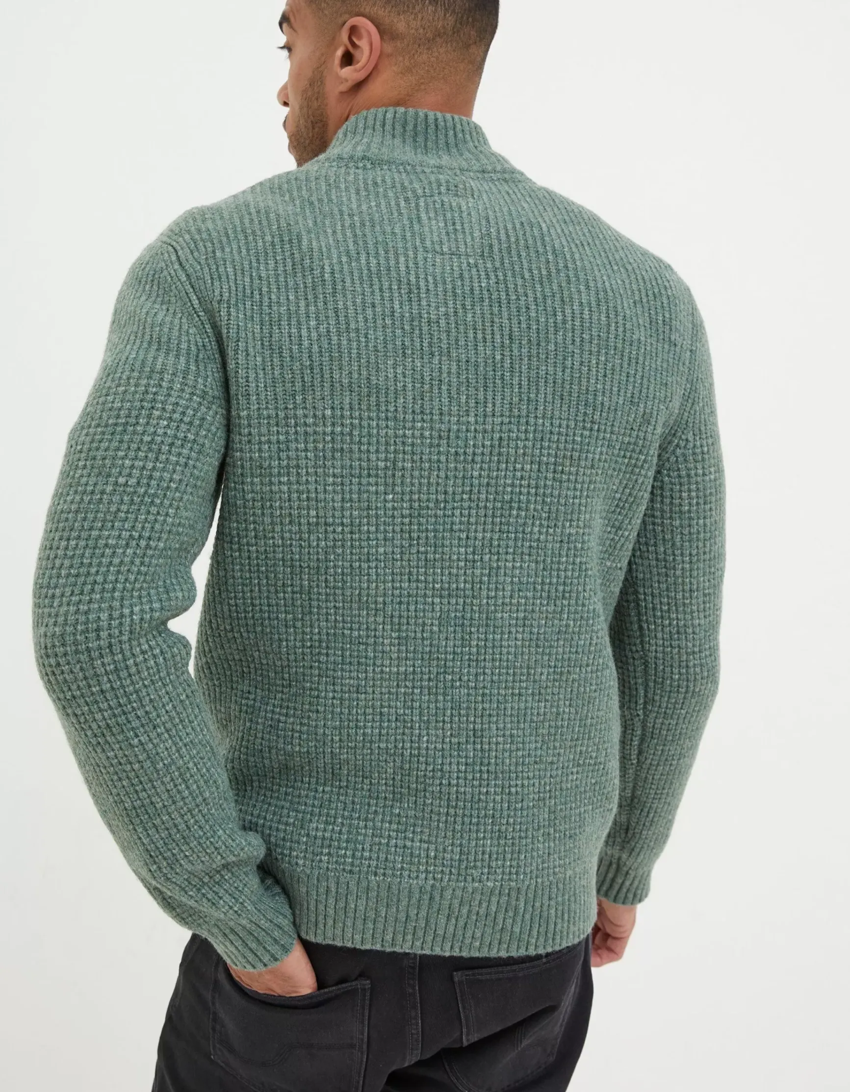 FatFace Calder Half Neck Jumper|Men View All