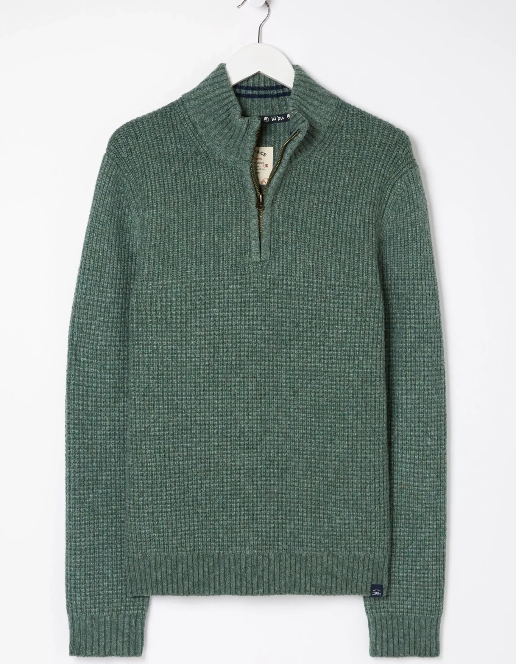 FatFace Calder Half Neck Jumper|Men View All