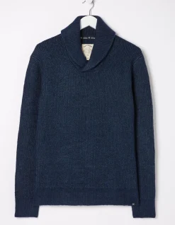 FatFace Calder Shawl Neck Jumper|Men Knitwear