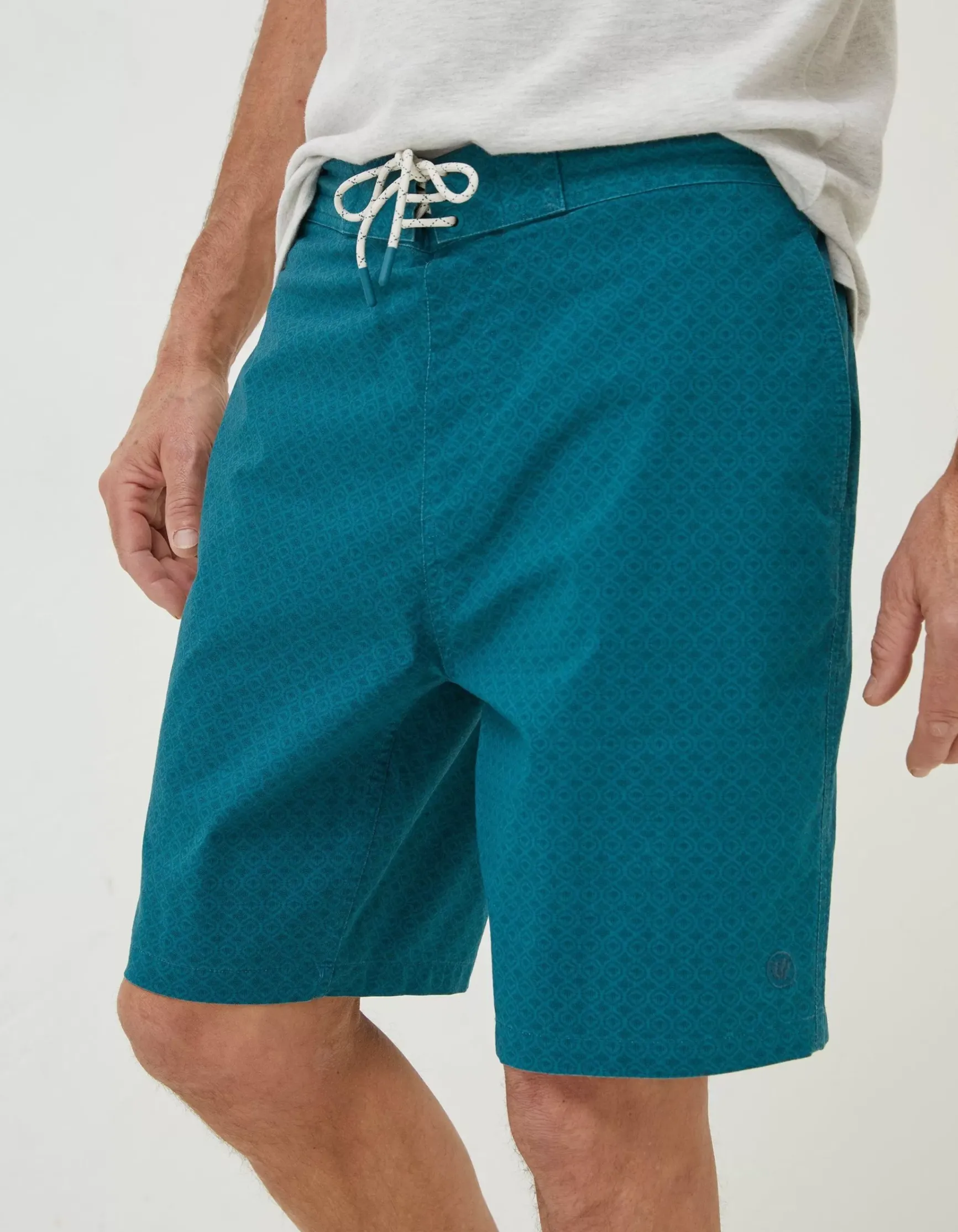 FatFace Camber Geo Print Swim Shorts|Men Swimwear