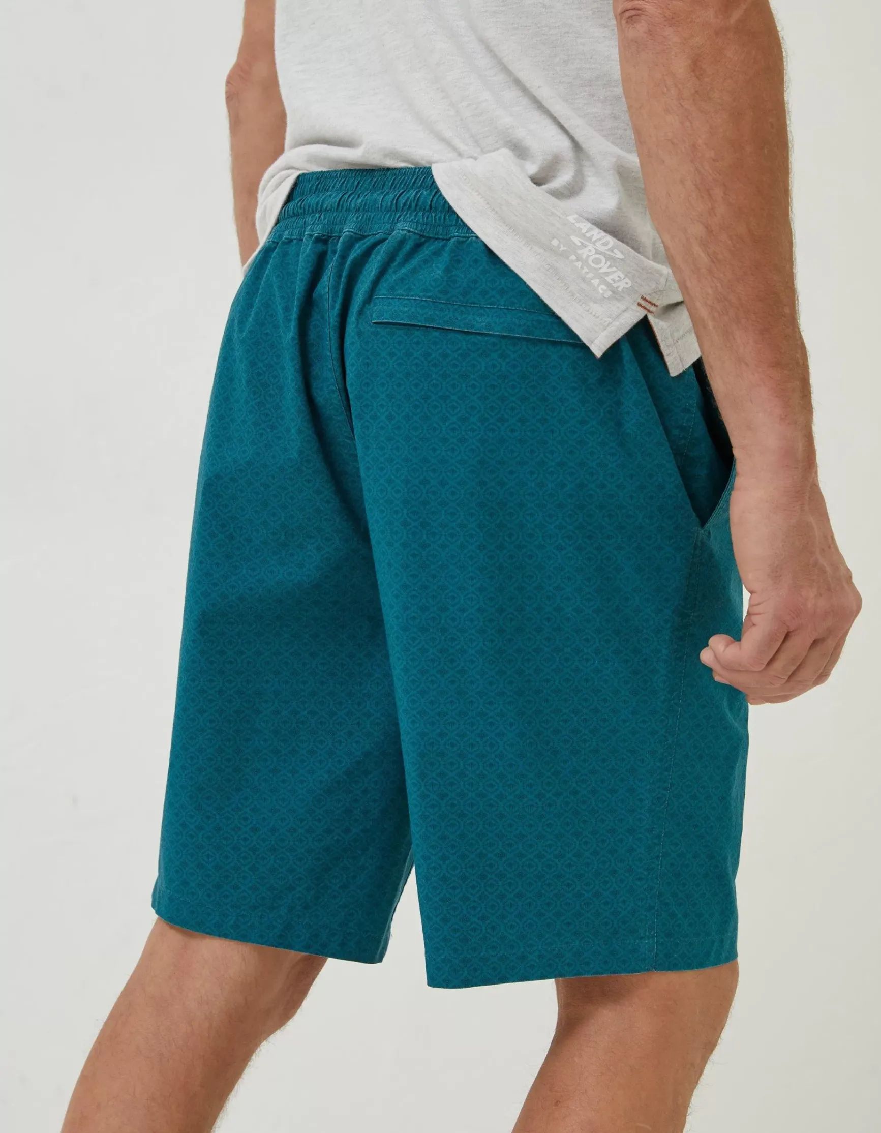 FatFace Camber Geo Print Swim Shorts|Men Swimwear
