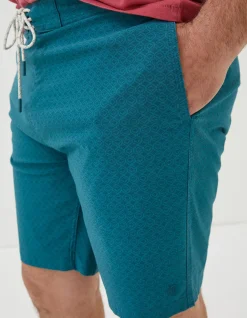 FatFace Camber Geo Print Swim Shorts|Men Swimwear