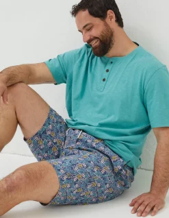 FatFace Camber Pineapple Swim Shorts|Men Swimwear