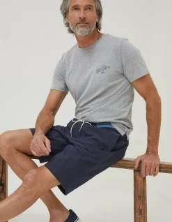 FatFace Camber Plain Swim Shorts|Men Swimwear