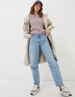 FatFace Camille Stripe Jumper|Women View All