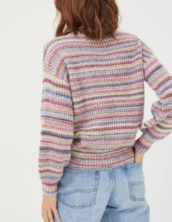 FatFace Camille Stripe Jumper|Women View All