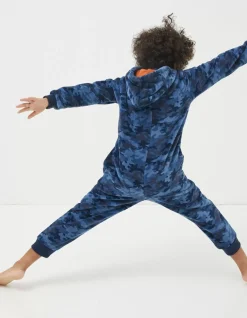 FatFace Camo Onesie|Boys Nightwear & Loungewear