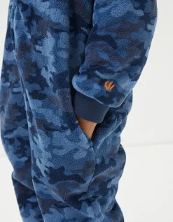 FatFace Camo Onesie|Boys Nightwear & Loungewear