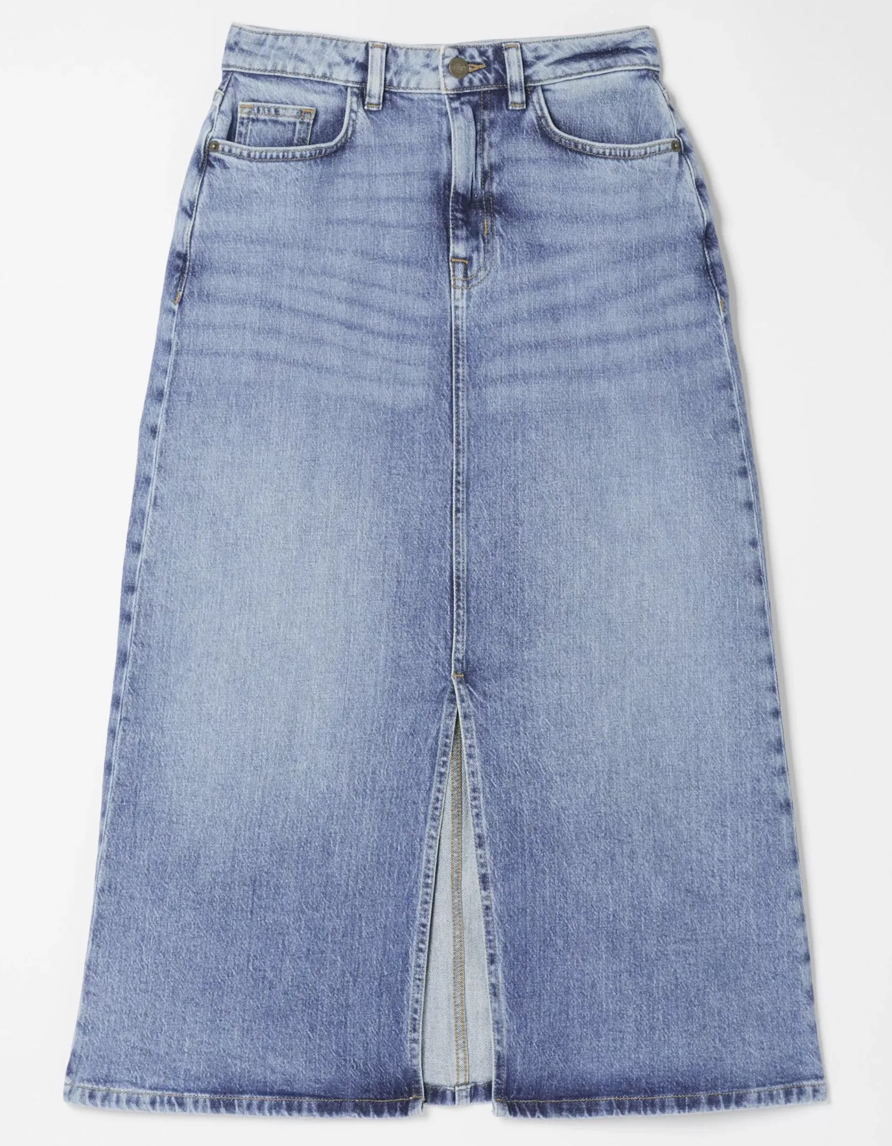 FatFace Carla Denim Midi Skirt|Women View All