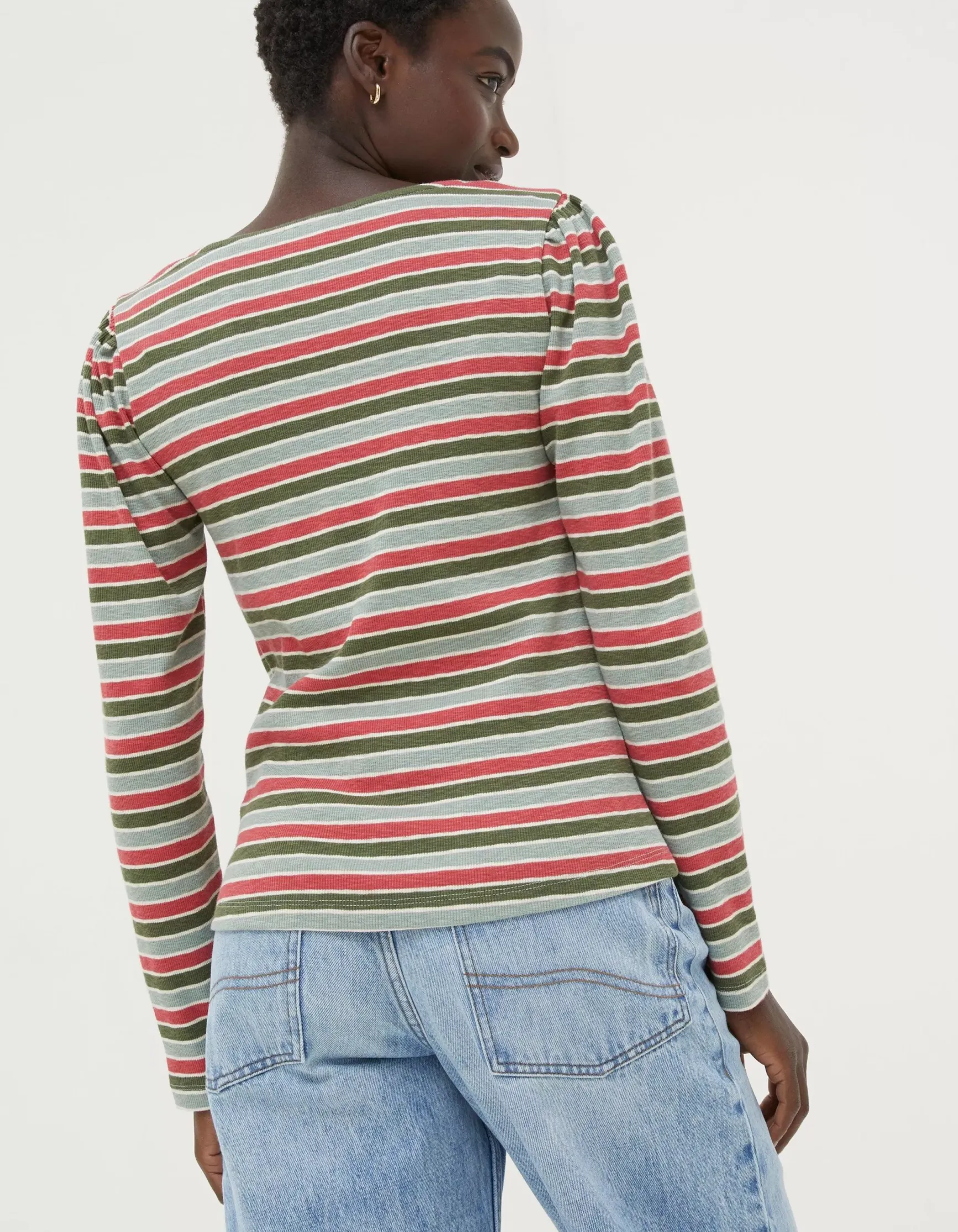 FatFace Carly Stripe Top|Women View All