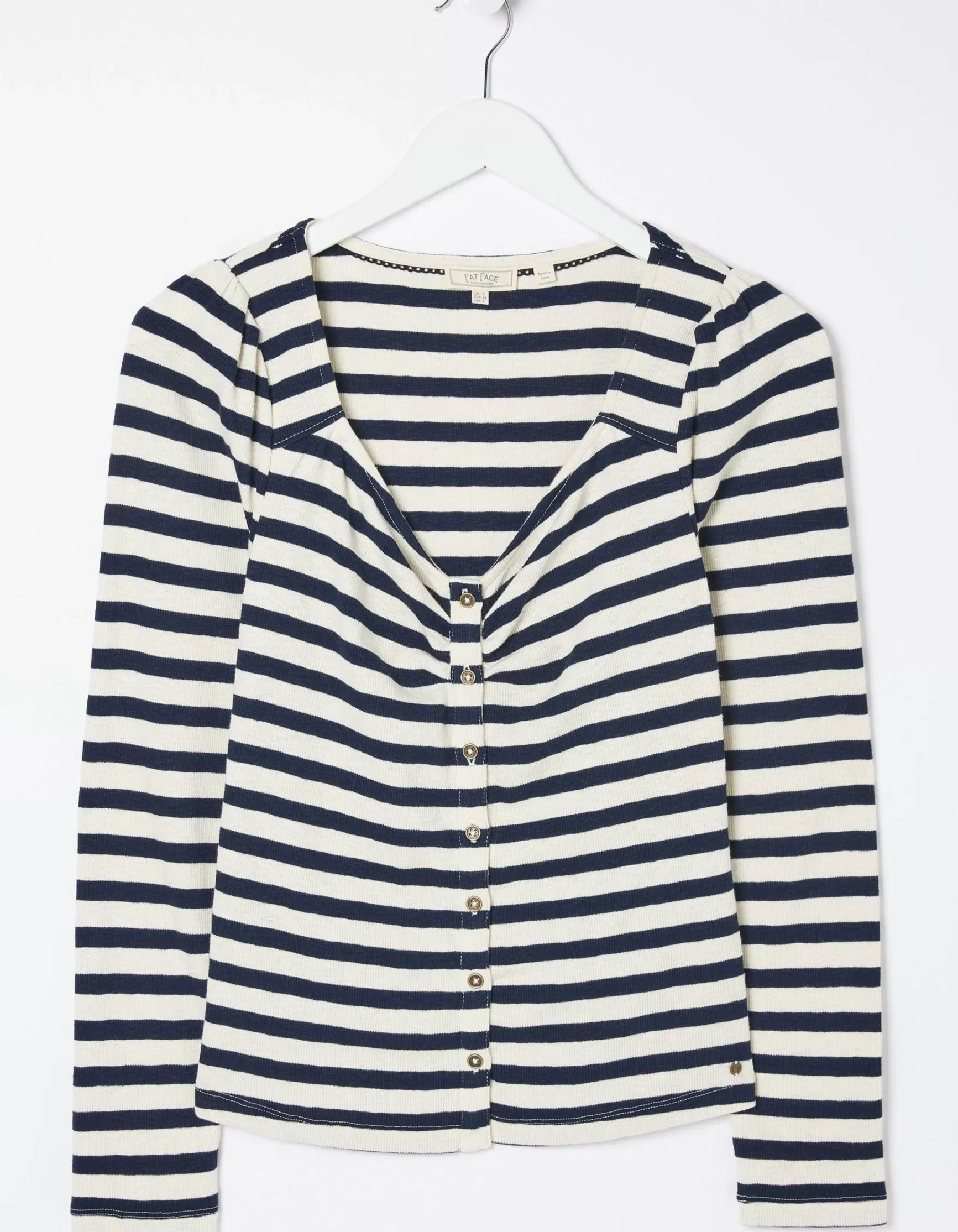 FatFace Carly Stripe Top|Women Tops & T-Shirts
