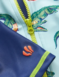 FatFace Carter Crocodile Surf Suit And Hat Set|Baby View All