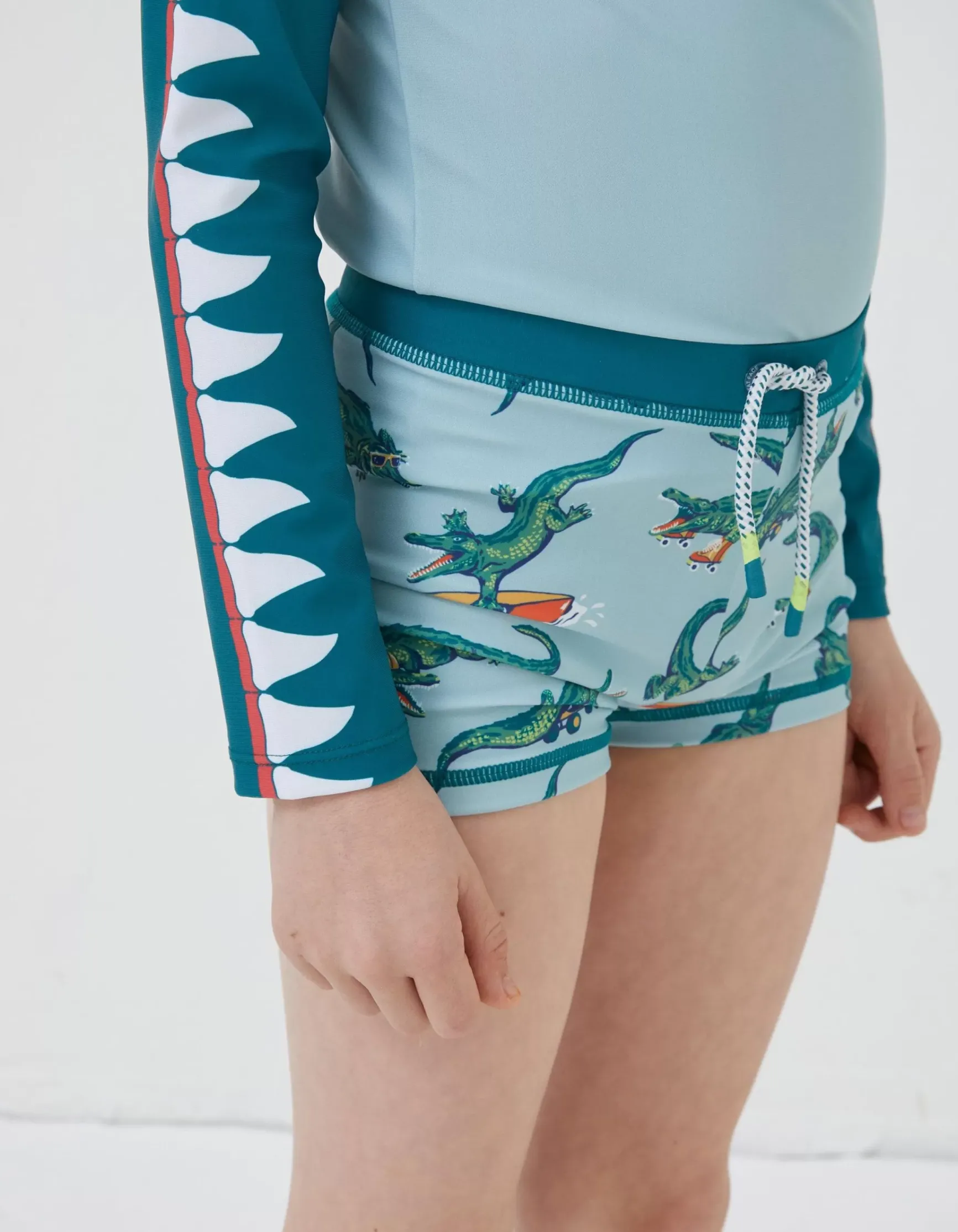 FatFace Carter Crocodile Trunks|Boys View All