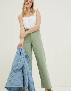 FatFace Cassie Wide Leg Jeans|Women Jeans & Dungarees