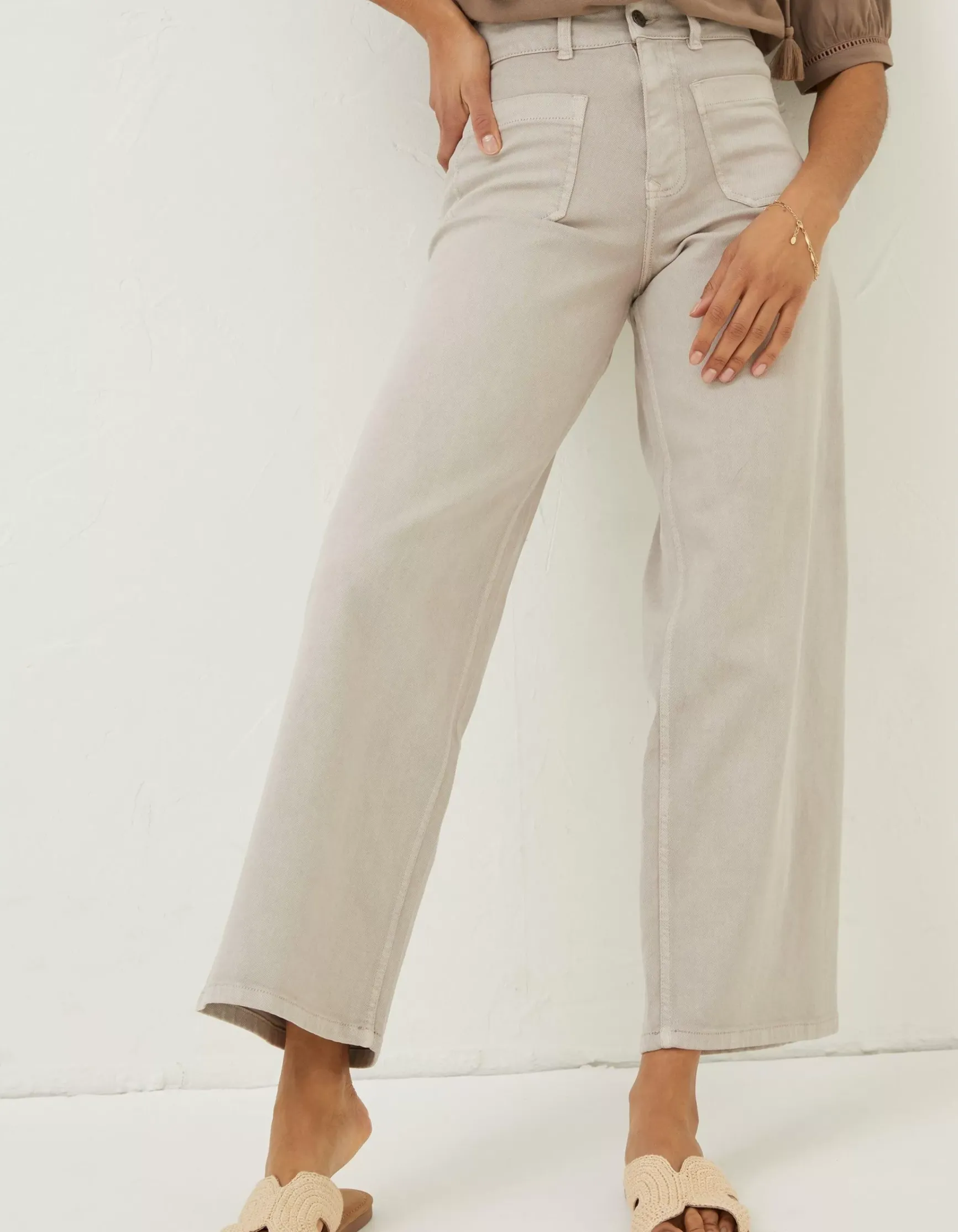 FatFace Cassie Wide Leg Jeans|Women Jeans & Dungarees